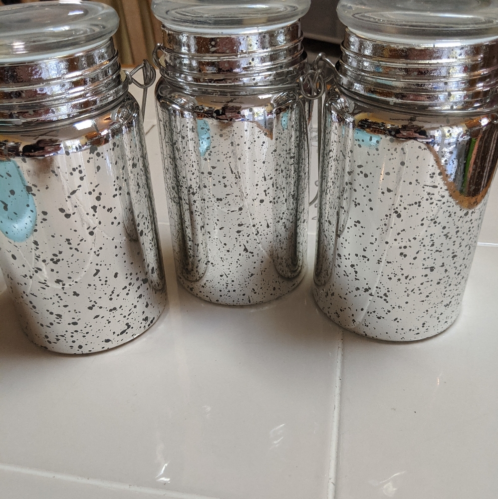 Valerie Parr Hill Illuminated Mason jars, NWT